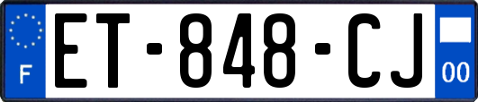 ET-848-CJ