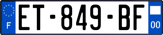 ET-849-BF