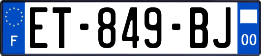 ET-849-BJ