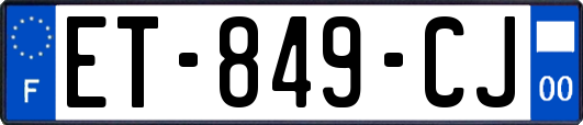 ET-849-CJ