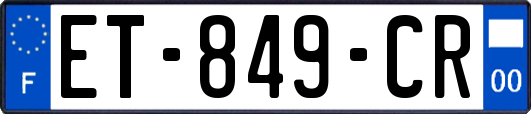 ET-849-CR
