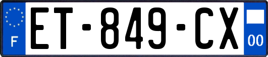 ET-849-CX