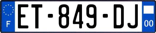 ET-849-DJ