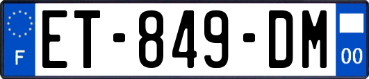 ET-849-DM