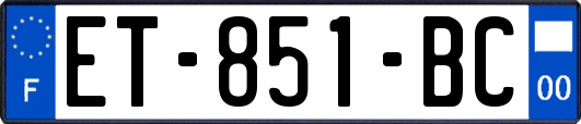 ET-851-BC