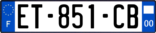 ET-851-CB