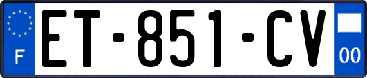 ET-851-CV