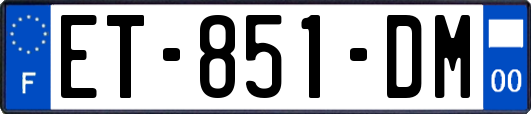 ET-851-DM