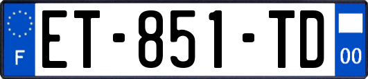 ET-851-TD