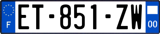 ET-851-ZW