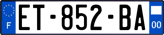 ET-852-BA