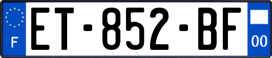 ET-852-BF