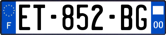 ET-852-BG
