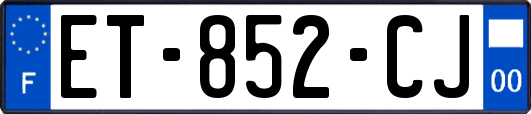 ET-852-CJ