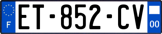 ET-852-CV