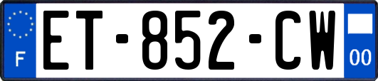 ET-852-CW