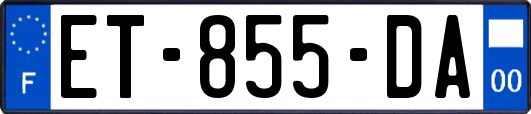 ET-855-DA