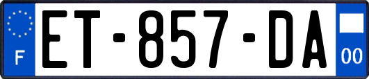 ET-857-DA
