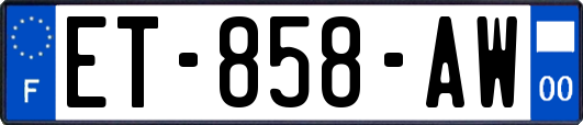 ET-858-AW