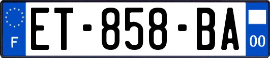 ET-858-BA