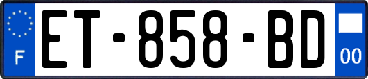 ET-858-BD
