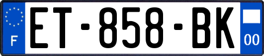 ET-858-BK
