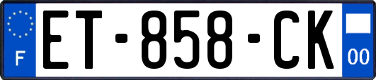 ET-858-CK