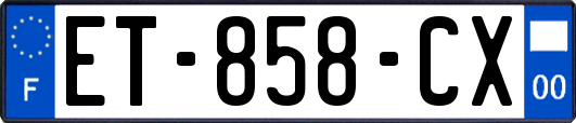 ET-858-CX