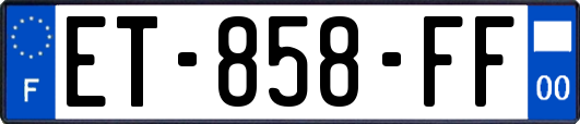 ET-858-FF