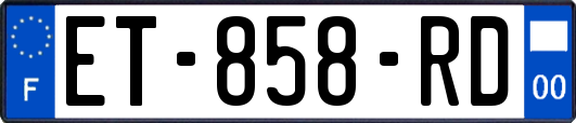 ET-858-RD