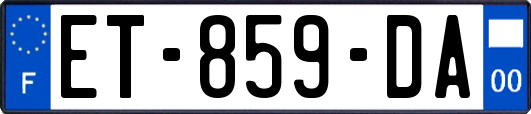 ET-859-DA