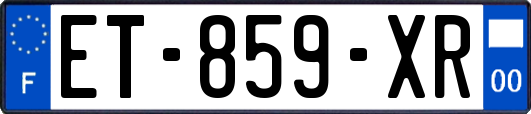 ET-859-XR