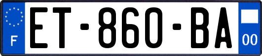 ET-860-BA