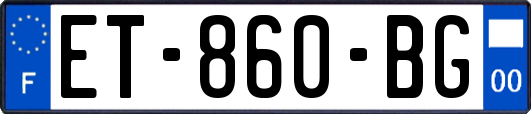 ET-860-BG