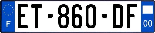 ET-860-DF
