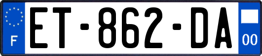 ET-862-DA