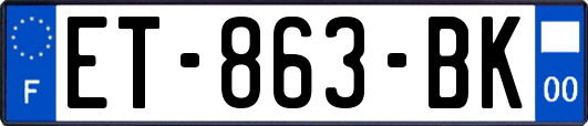 ET-863-BK