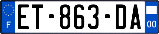 ET-863-DA