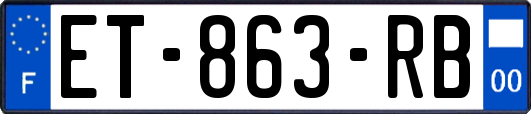 ET-863-RB