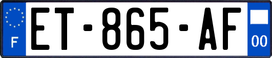 ET-865-AF