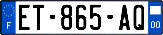 ET-865-AQ