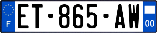 ET-865-AW