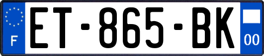 ET-865-BK