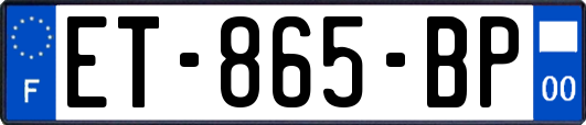 ET-865-BP