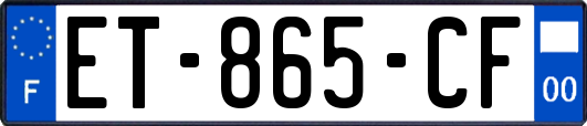 ET-865-CF