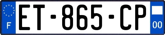 ET-865-CP