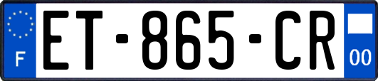 ET-865-CR