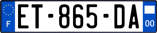 ET-865-DA
