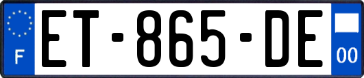 ET-865-DE