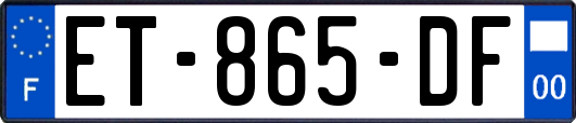 ET-865-DF